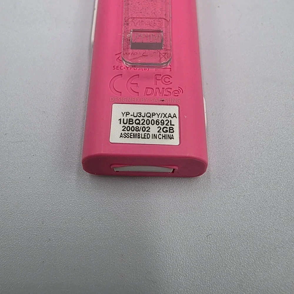 Samsung YP-U3 MP3 Player 2GB Pink‎ – Detected by PC, Won't Power On